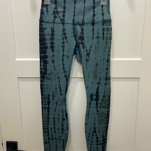 Lululemon Wunder Tie-Dye Leggings